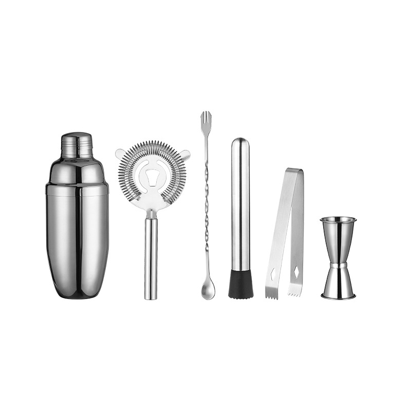 Argent 750 ml-6 pièces/ensemble