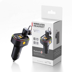 2 in1 xe Bluetooth tai nghe với PD nhanh chóng sạc Adapter Microphone không dây giảm tiếng ồn Bluetooth tai nghe xe hơi Earbuds - Product Image 6