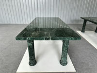 Verde Alpi Grüner Ader-Schwarzmarmor Esstisch Umweltfreundliches Modernes Ovales Wohnmöbel für Apartment-Esszimmer