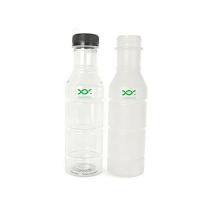 Xypackaging 360ml 12oz Rỗng trong suốt cho pet bao bì nhựa chai với màn hình in ấn cho nước trái cây kinh doanh và bộ đồ giường - Product Image 4