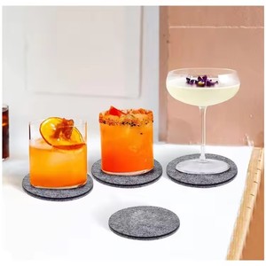 WELLFLYER PM-301 resistente al calore tondi sottobicchieri in feltro per bevande <span class=keywords><strong>tavolo</strong></span> da pranzo cuscinetto per tè tè tazza calda tovaglietta - Product Image 4