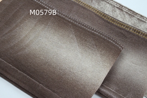 Tela Vaquera Elástica de Hilo OE, Color Azul Oscuro, Mezclilla de Algodón y Elastano para Jeans - Product Image 5