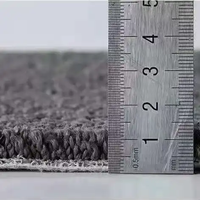 Moquette en rouleau tuftée à poils coupés, épaisse, douce et moelleuse, fabriquée à la machine, pour usage commercial, hôtels et auditoriums