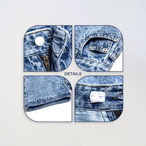 Pantalones <span class=keywords><strong>para</strong></span> Niños al por Mayor, Estilo Veraniego, Shorts de Mezclilla Estampados Recubiertos, Shorts de Ganchillo <span class=keywords><strong>a</strong></span> la Moda <span class=keywords><strong>para</strong></span> Bebés - Product Image 3