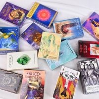 Jeu de société interactif d'apprentissage en gros : Cartes de tarot et artisanat en cristal pour le jeu