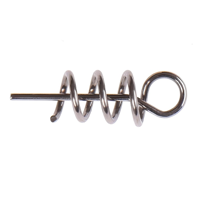 Swivel Stinger Soft Bait Spring Fishing Centering Twist Lock Spring Lock Pin Needle