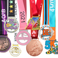 Gymnastique personnalisée métal or argent Bronze gagnant prix 3D danse Cheerleading médaille 3D médailles conception personnalisée