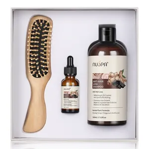 OEM Private Label NUSPA Hair Care Products Anti Hair Loss And Dandruff Refreshing Hair Care Sets