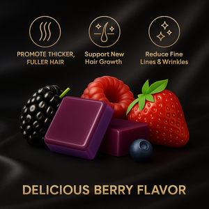 OEM/ODM, Самые продаваемые медвежьи веганские биотиновые коллагеновые мармелад для красоты, ногти для волос, мармелад для роста волос - Product Image 4