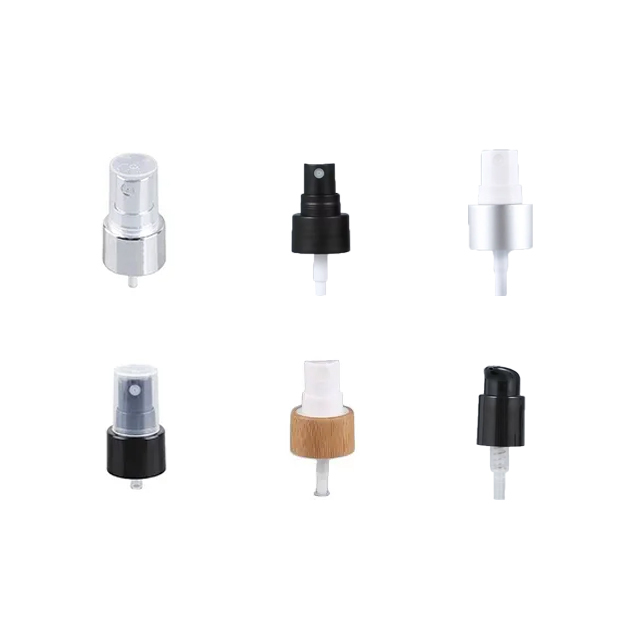 Accept Customization 20/410 24/410 28/410 Black Fine Mist Sprayer Cosmetic Perfume Spray Pump