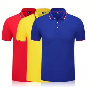 เสื้อกอล์ฟยูนิเซ็กซ์ ผ้าฝ้าย ระบายอากาศ แห้งเร็ว สีไม่ซีดจาง กันยับ รับผลิตแบบ OEM/ODM พร้อมโลโก้ตามสั่ง ปี 2026 - Product Image 4
