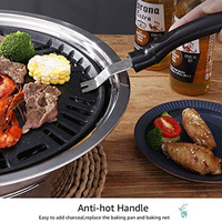 Barbecue multifonctionnel au charbon de bois, Portable, pour usage domestique, coréen, réchaud pour pique-nique Camping, livraison directe