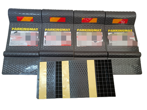 Tapis de stationnement antidérapant en plastique pour véhicules de garage, guides de sécurité pour voitures en entrepôt et usine - Product Image 6