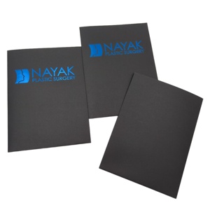 Tùy chỉnh tại chỗ UV biểu tượng trình bày thư mục túi in ấn với kinh doanh khe cắm thẻ kết cấu giấy thư mục tập tin - Product Image 6