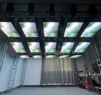 Meilleur prix Dmx 3d Led Système d'écran d'affichage à LED cinétique de levage Treuil Écran à LED Lumière cinétique