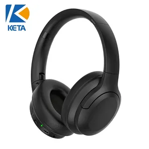 BSCI Audited Factory OEM Foldable light headband Hi-res sound audio wireless gym headphones for ios and android