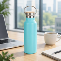 Bouteille isotherme en acier inoxydable 500 ml, anti-fuite, isolation thermique 12-24h, légère, pour vélo, voyage, sport, eau bouillante sans danger