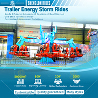 Atracción de Feria Popular: Trailer Energy Storm Rides con Precio de Fábrica Bajo, Muy Bien Recibido en Parques