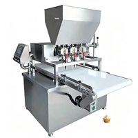 Machine de remplissage automatique à trois têtes pour pâtes à haute viscosité, confitures, boissons et injecteur de verre