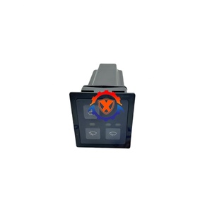 Interrupteur de commande d'essuie-glace OEM XUNPO Argent 543-00095 54300095 pour Excavatrice DX225LC DX140LC - Product Image 1
