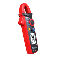 Miniatur UNI-T Ammeter UT210E, meteran arus Ac/dc Multimeter jepit Digital presisi tinggi
