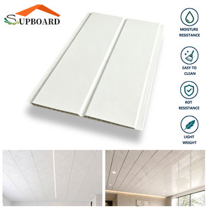 Diseño <span class=keywords><strong>de</strong></span> Falso Techo <span class=keywords><strong>de</strong></span> Plástico PVC Mate tipo Bafle 20 cm 595 mm - Product Image 1