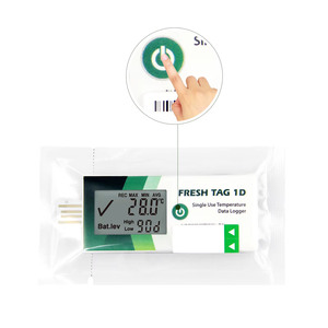 90 일 USB 온도 레코더 및 데이터 로거 신선한 태그 추적기 직접 냉각 모드 실험실 냉동고 모니터 - Product Image 5