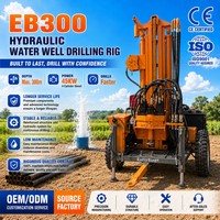 Machine de forage aquatique et aérienne 300M – Rig de forage efficace pour puits d'eau dans les formations rocheuses et les sols durs