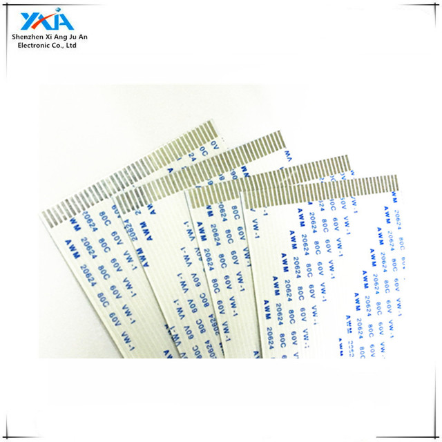 AWM Ffc 22 Pin Touch 1.0mm 200mm Long B Type Ffc Ribbon Cable for Computer