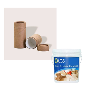 Colle industrielle SH8817 à faible teneur en formaldéhyde, émulsion d'acétate de vinyle, forte force de liaison, pour bois, papier, tubes - Product Image 1