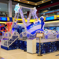 Fairground Amusement Rides Ice and Snow Mini Pirate Ship à vendre