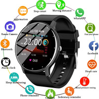 Reloj Inteligente con Pantalla Táctil HD de 1.28 Pulgadas, Monitor de Ritmo Cardíaco, Monitor de Presión Arterial, IP67, Reloj Inteligente con Llamadas