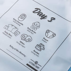 Ropa translúcida esmerilada de PE hecha a medida, bolsa con cremallera, pantalones cortos de verano, ropa interior, <span class=keywords><strong>calcetines</strong></span> con mango de sellado de válvula de cadena en relieve - Product Image 3