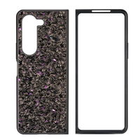 Coque de protection intégrale ultra-fine en fibre de carbone + TPU pour Samsung Galaxy Z Fold 8 7 6 5