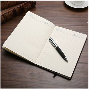 <b>Personalized</b> Mini Notebook <b>Keychain</b> - Custom Logo PU Leather Metal Notebook for Business Gifts & Events - Product Image 4