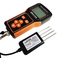 Analyseur de sol agricole NPK/PH/EC, capteur d'humidité et de nutriments, testeur de sol portable 7 en 1 avec enregistreur de données LCD