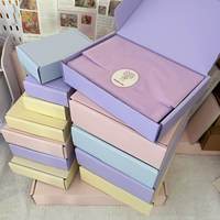 Boîtes d'expédition pliables en carton ondulé robuste, emballages plats avec options de marquage personnalisé