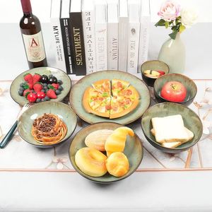 China Custom Made Luxury Hotel Restaurant Dinnerware <b>Set</b>-Eco-Friendly Portable Ceramic Tableware <b>Microwave</b> Safe Custom Colors - Product Image 3