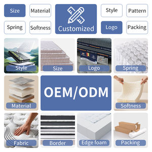 CSingle Full Size Durable Soft Comfortable Quilted Foam Spring <b>Mattress</b> Apartment 350g/m Knitted Eco-Friendly Fiber Fabric - Product Image 3