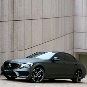 Wrapmaster 1,52*17m Premium Autoadhesivo PET Mate Místico Verde Vinilo Car Body Wrap Roll - Product Image 1