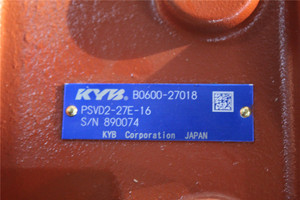 Bomba hidráulica principal FR65E2-H FR65-7 FR60E FR60 para miniexcavadora, pieza PSVD2-27E-16 B0600-27018, bomba de pistón original KAYABA - Product Image 6