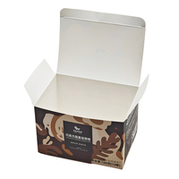 Boîte d'emballage en papier biodégradable et écologique pour snacks, biscuits et pâtisseries, avec logo personnalisé imprimé, pour supermarchés et vente au détail (vente en gros)