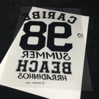 Film PET transparent 75um pour impression jet d'encre éco-solvant, film sérigraphique imperméable pour Mimaki Roland HP Canon