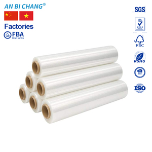Paquete de 4 envolturas elásticas de resistencia industrial, 18 \ "X 1100 pies cuadrados, película de paleta de <span class=keywords><strong>plástico</strong></span> transparente, <span class=keywords><strong>Material</strong></span> LLDPE, suave brillante, 30cm - Product Image 3