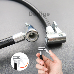 Bộ Chuyển Đổi Ống Bơm Lốp Cho Vít Vặn Chuyển Đổi Để Khóa Kết Nối, Khóa Van <span class=keywords><strong>Schrader</strong></span> Lốp Trên Mâm Cặp Khí Với Ống Khí - Product Image 3