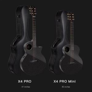 Guitare acoustique folk <span class=keywords><strong>Enya</strong></span> X4 Pro 36/41 pouces, corps en fibre de carbone, dos en fibre de carbone, côtés en acajou, ébène pour boîte électrique antichoc - Product Image 5