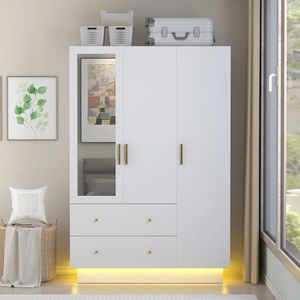 Meubles de chambre à coucher modernes et écologiques en panneaux MDF en <span class=keywords><strong>bois</strong></span>, armoire de rangement modulaire sur mesure, taille personnalisée pour usage hôtelier - Product Image 2