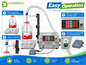 Machine de remplissage automatique de liquides pour huile comestible, sauce soja, détergent, jus, eau, lait et autres liquides - Product Image 2