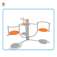 Équipement de terrain de jeu de parc d'attractions extérieur pour enfants Jouets de jeu amusants pour enfants Zone de jeu