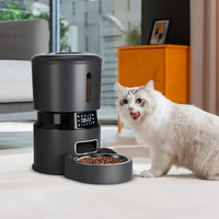 Gamelle automatique pour chien Bluetooth Version double caméra Mangeoire pour chat et chien Mangeoire personnalisée pour animaux de compagnie